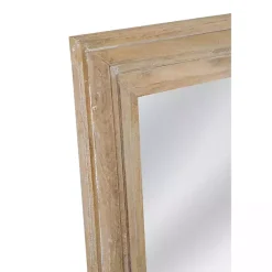 Kirklands Home Rustic Mango Wood Mirror New