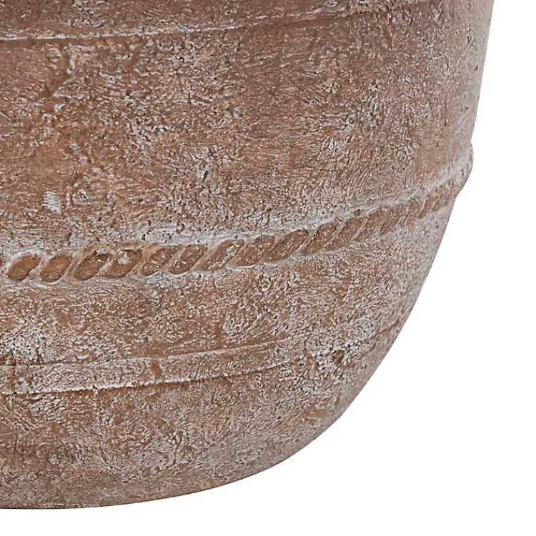 Vases>Kirklands Home Rustic Mediterranean Floor Vase Brown