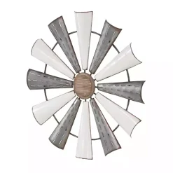 Kirklands Home Rustic Metal Windmill Wall Plaque Best