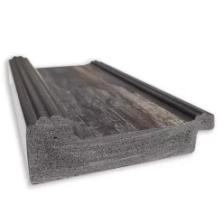 Kirklands Home Rustic Rail Charred Framed Mirror Best