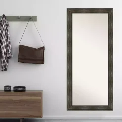 Kirklands Home Rustic Rail Charred Framed Mirror Best