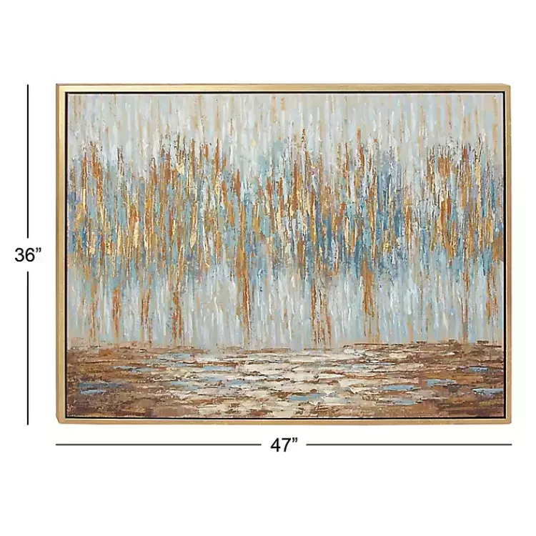 Kirklands Home Rustic Reflections Framed Canvas Art Print Clearance