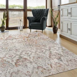 Kirklands Home Rustic Southern Indoor/Outdoor Area Rug, 7x9 Clearance