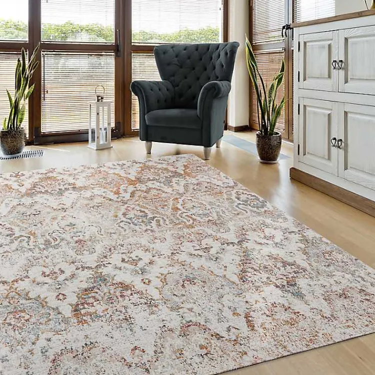 Kirklands Home Rustic Southern Indoor/Outdoor Area Rug, 7x9 Clearance
