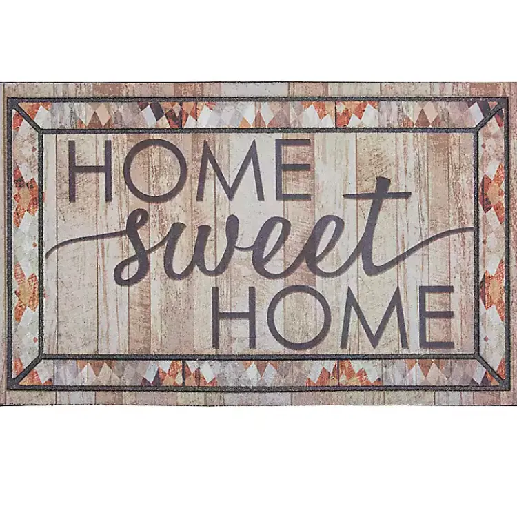 Kirklands Home Rustic Sweet Home Doormat Tan Discount