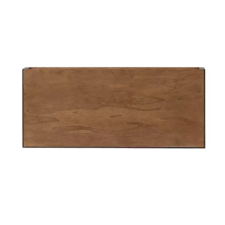 Kirklands Home Rustic Wood 2-pc. Floating Shelves, 18 in. Best