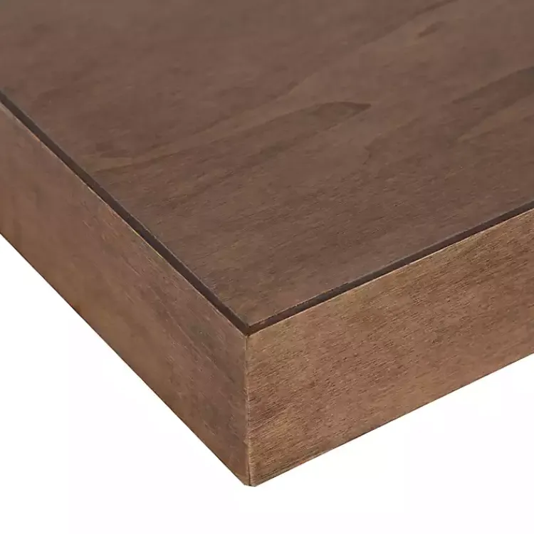 Kirklands Home Rustic Wood 2-pc. Floating Shelves, 18 in. Best