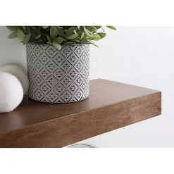 Kirklands Home Rustic Wood 2-pc. Floating Shelves, 18 in. Best