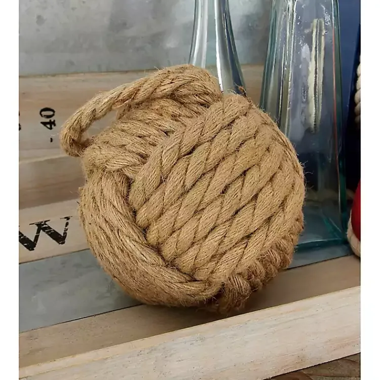 Decorative Accents>Kirklands Home Rustic Woven Rope 2-pc. Door Stopper Set