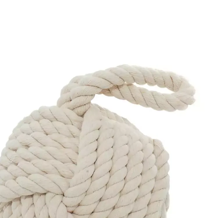 Decorative Accents>Kirklands Home Rustic Woven Rope 2-pc. Door Stopper Set