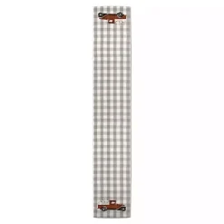 Kirklands Home Rusty Harvest Truck Table Runner Gray Outlet