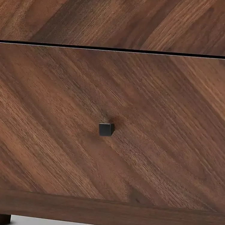 Kirklands Home Sabrina Walnut Wood 3-Drawer Chest Sale