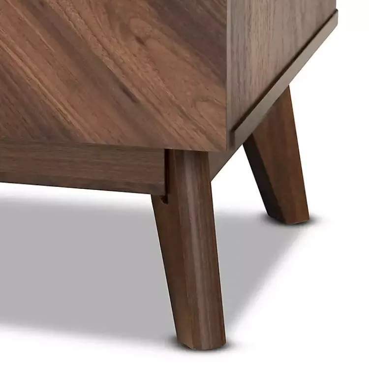 Kirklands Home Sabrina Walnut Wood 3-Drawer Chest Sale