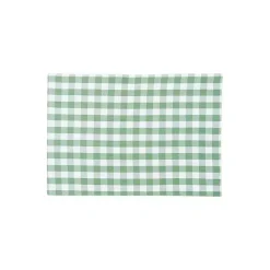 Kirklands Home Sage Buffalo Check Cotton Placemats, Set of 6 Green Best