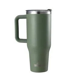 Kirklands Home Sage 40 oz. Insulated Travel Tumbler Green Discount