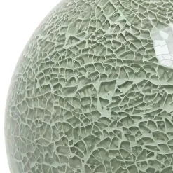 Kirklands Home Sage Mosaic Ball Table Lamp Green New