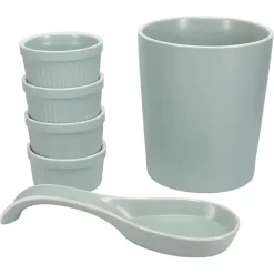 Kirklands Home Sage Katy 6-pc. Kitchen Accessories Set Green Hot