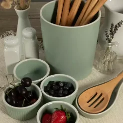 Kirklands Home Sage Katy 6-pc. Kitchen Accessories Set Green Hot