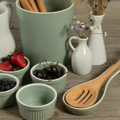 Kirklands Home Sage Katy 6-pc. Kitchen Accessories Set Green Hot