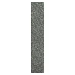 Kirklands Home Sage Leaves Table Runner, 72 in. Green New