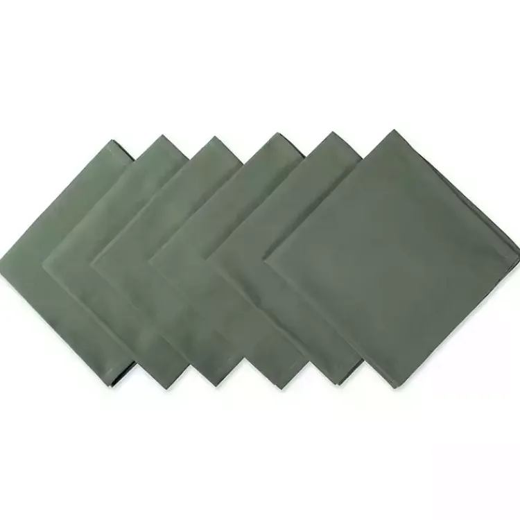 Kirklands Home Sage Napkins, Set of 6 Green Hot