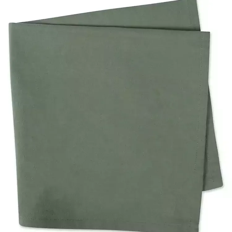 Kirklands Home Sage Napkins, Set of 6 Green Hot
