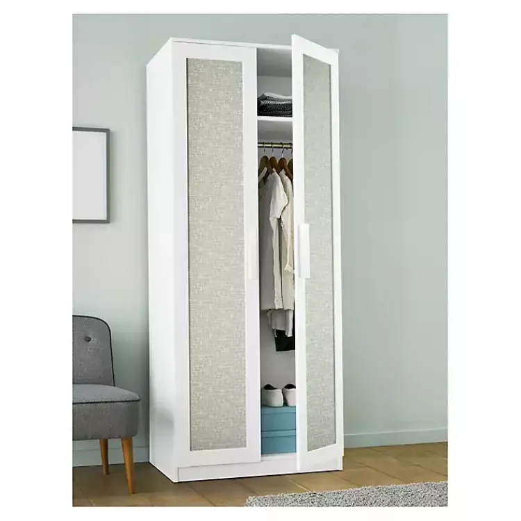 Kirklands Home Sage Textured Poplin Peel & Stick Wallpaper Green Clearance