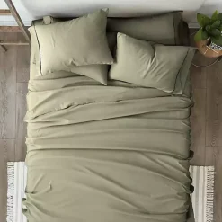 Kirklands Home Sage Ultra Soft 6-pc. Queen Sheet Set Green Discount
