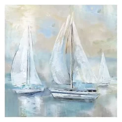 Kirklands Home Sail Afar Giclee Canvas Art Print Blue Clearance