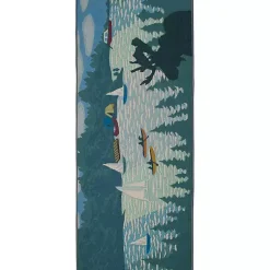 Kirklands Home Sailboat Lake Indoor/Outdoor Runner, 1x4 Outlet