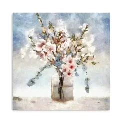 Kirklands Home Sakura Jar Canvas Art Print, 30x30 in. Best
