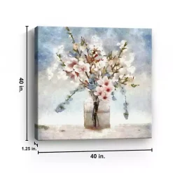 Kirklands Home Sakura Jar Canvas Art Print, 40x40 in. Outlet