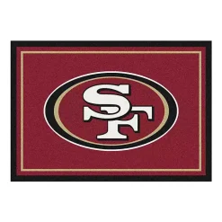 Kirklands Home San Francisco 49ers Area Rug, 4x6 Red Online