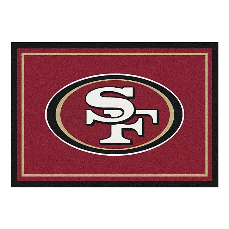 Kirklands Home San Francisco 49ers Area Rug, 4x6 Red Online