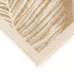 Kirklands Home Sand Cabo Palm Indoor/Outdoor Rug, 4x7 Clearance