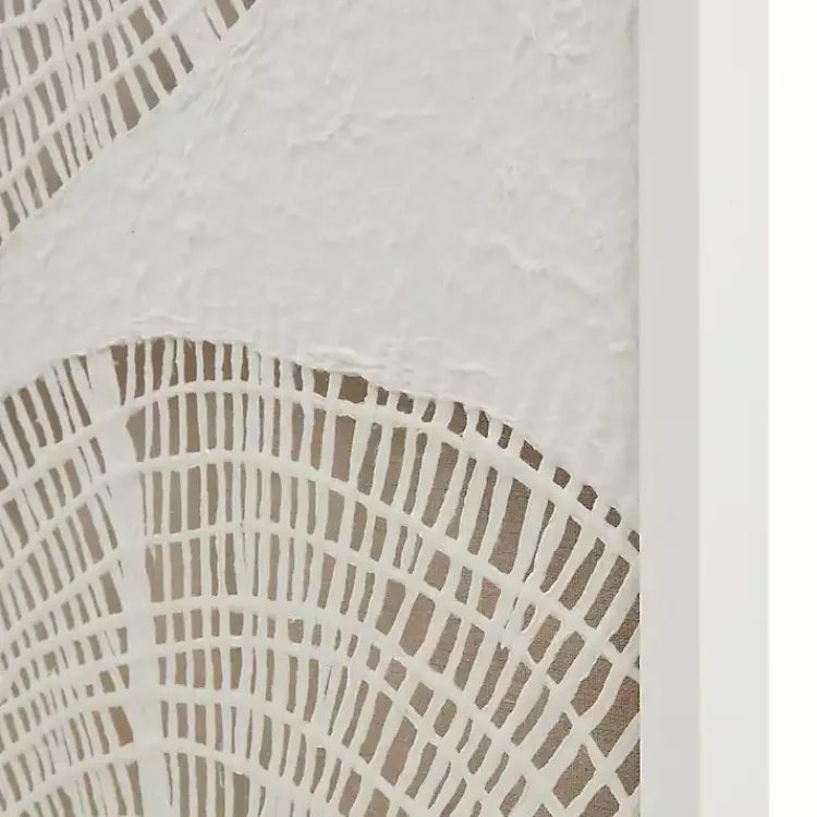 Kirklands Home Sand Dollar Rice Paper Shadowbox Wall Plaque White Discount