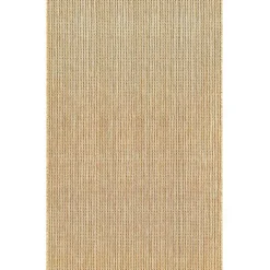 Kirklands Home Sand Intertwine Indoor/Outdoor Area Rug, 4x7 Tan Hot