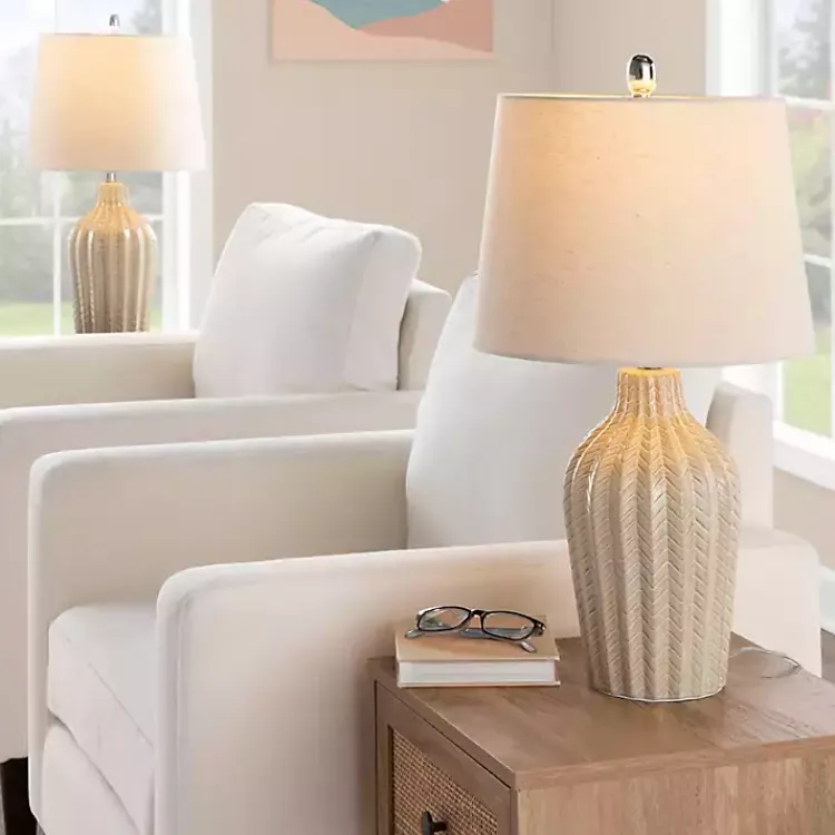 Kirklands Home Sand Rockwell Table Lamps, Set of 2 Tan Online