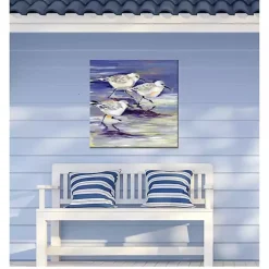 Kirklands Home Sandpipers Outdoor Canvas Art Print Best