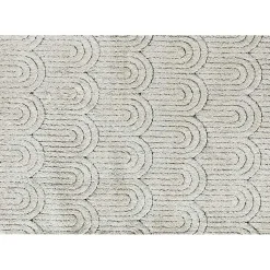 Kirklands Home Sandstone Chanai Indoor Area Rug, 5x7 Ivory Discount
