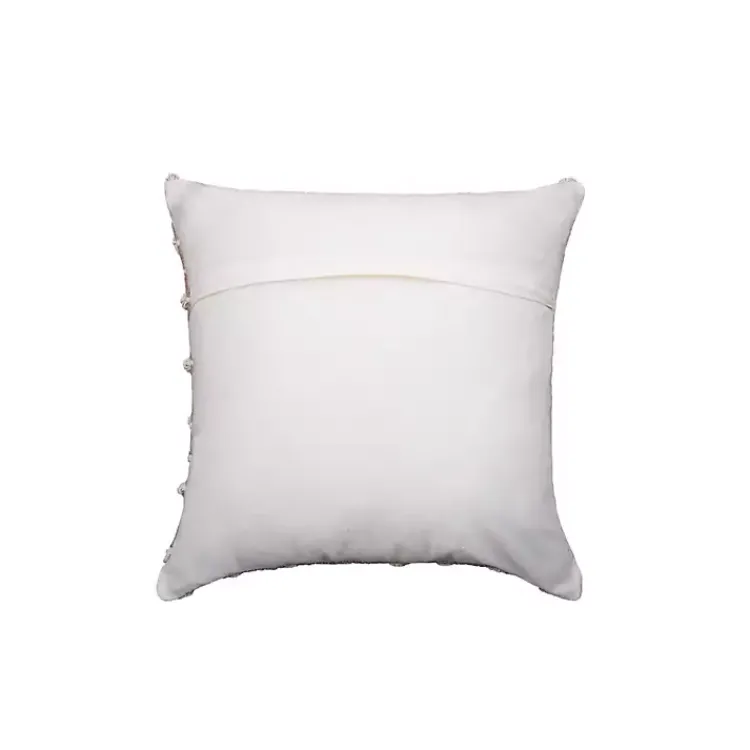 Pillows>Kirklands Home Sandy Beige Hand Knotted Decorative Throw Pillow