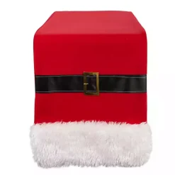 Christmas Dining & Entertaining>Kirklands Home Santa Belt Table Runner Red