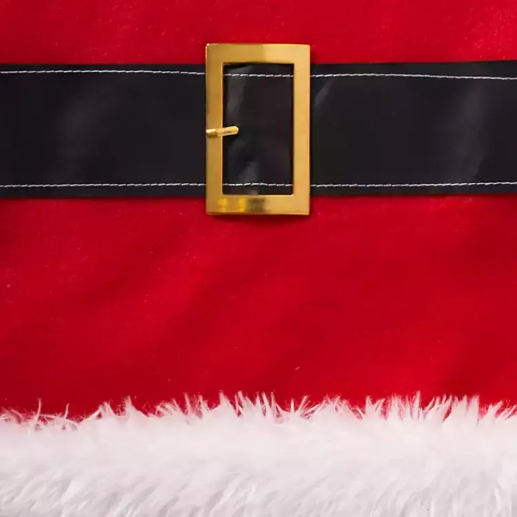 Christmas Dining & Entertaining>Kirklands Home Santa Belt Table Runner Red