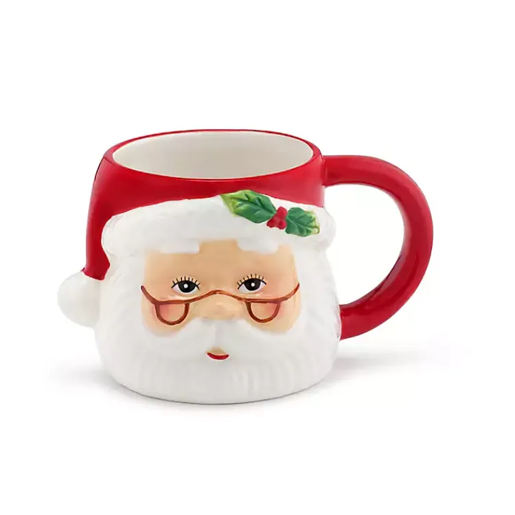 Kirklands Home Santa Christmas Mug Clearance