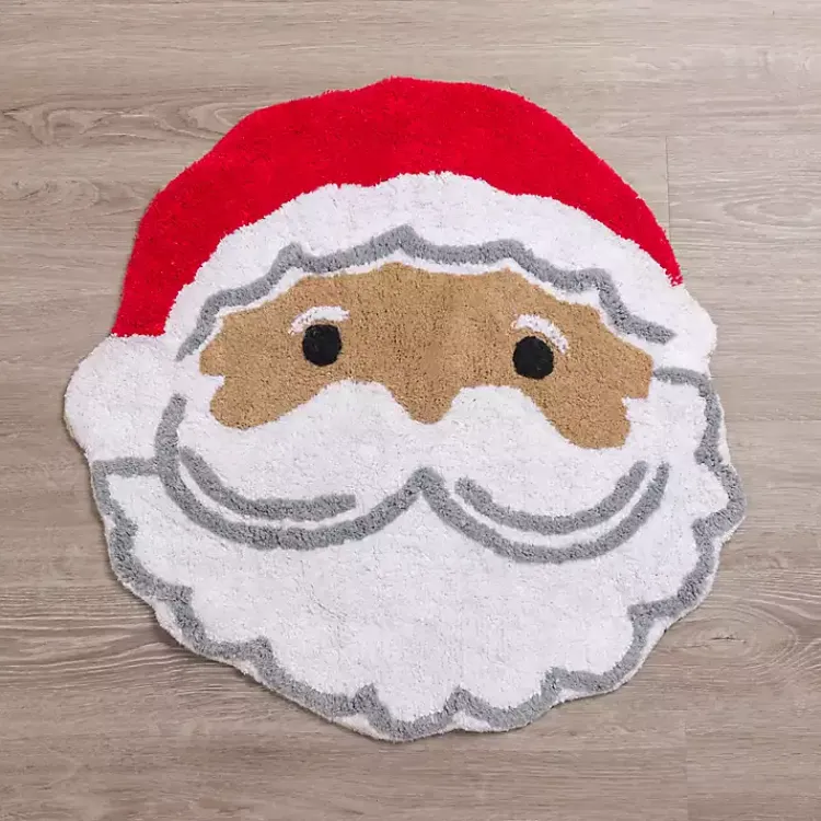 Christmas Decorations>Kirklands Home Santa Claus Christmas Bath Mat