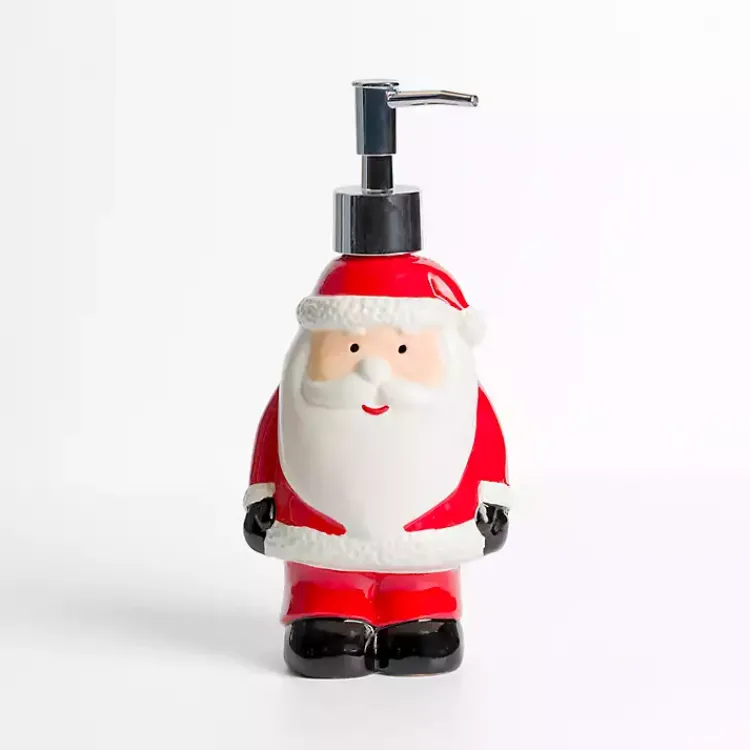 Kirklands Home Santa Claus Soap Dispenser Hot