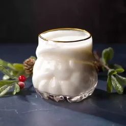 Kirklands Home Santa Figural Drinking Glass Clear Online
