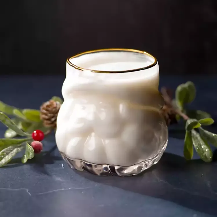 Kirklands Home Santa Figural Drinking Glass Clear Online