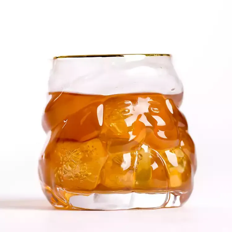 Kirklands Home Santa Figural Drinking Glass Clear Online