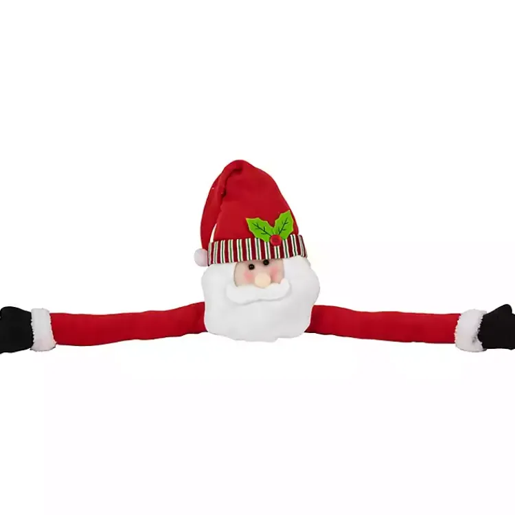 Christmas Tree Decorations>Kirklands Home Santa Plush Christmas Tree Topper